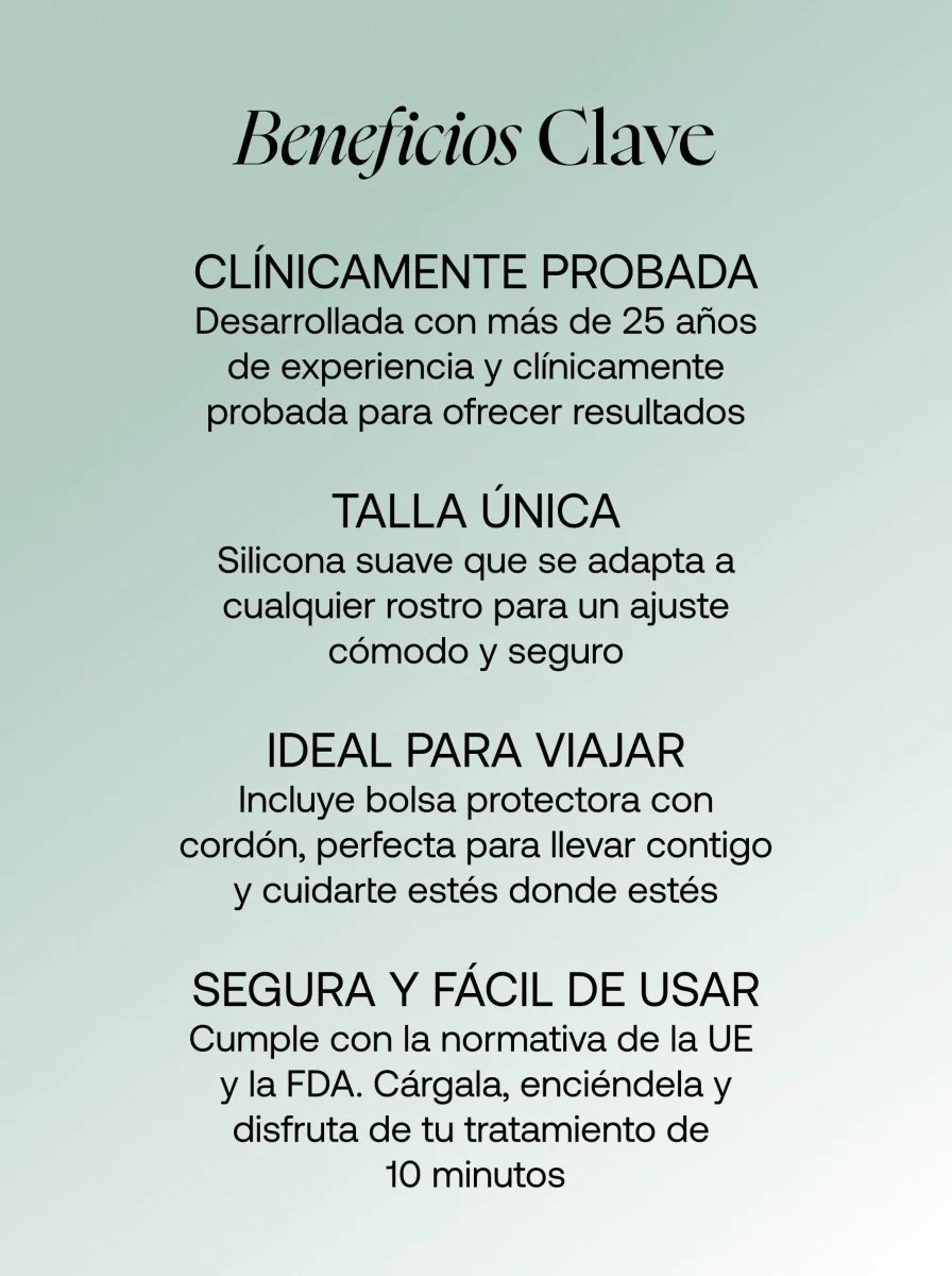 Máscara Facial LED Dual Light Pro-Therapy - Image 4