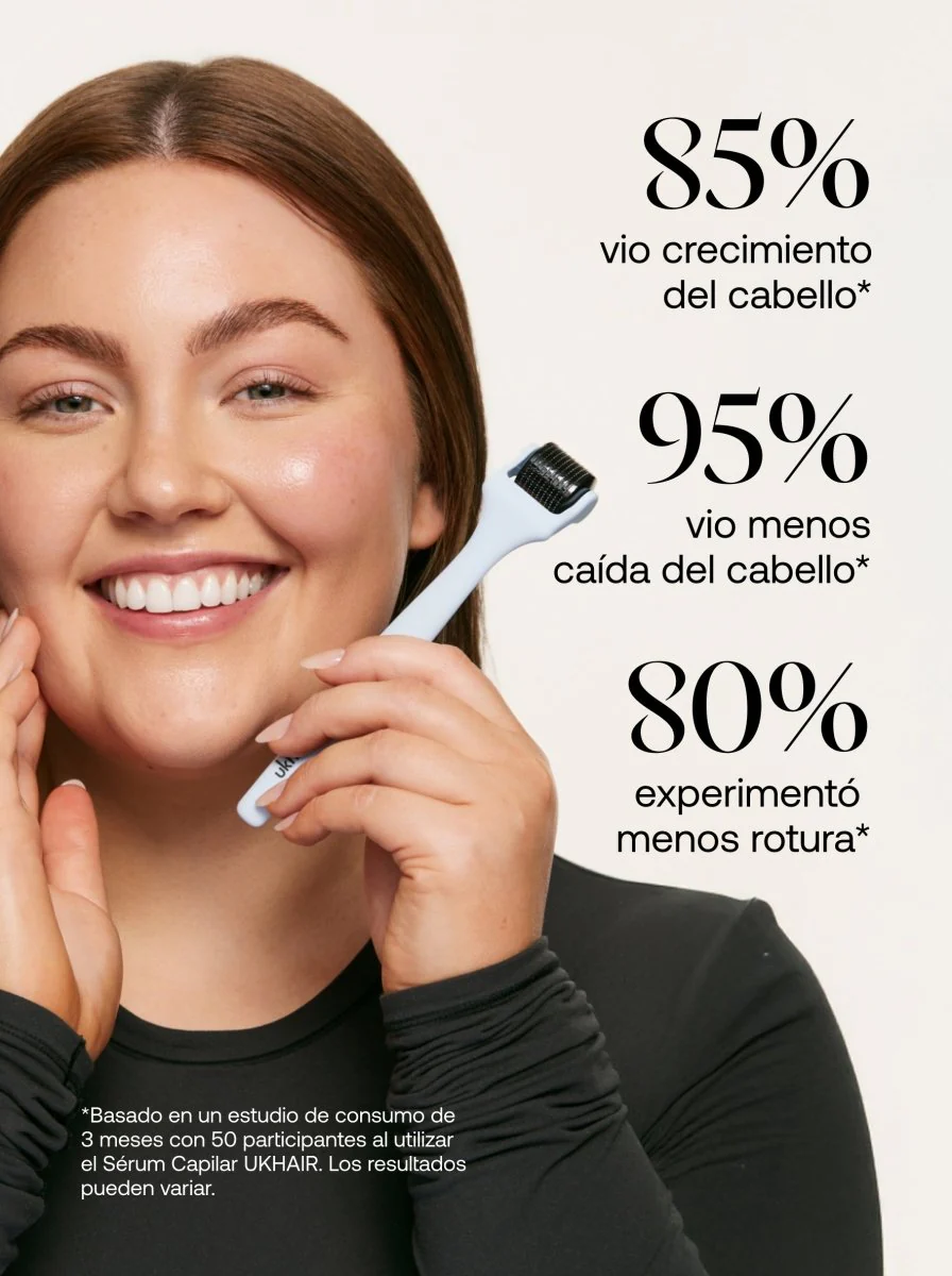 Sérum de Crecimiento del Cabello + Suplementos Capilares Avanzados + Advanced Scalp Dermaroller - Image 9